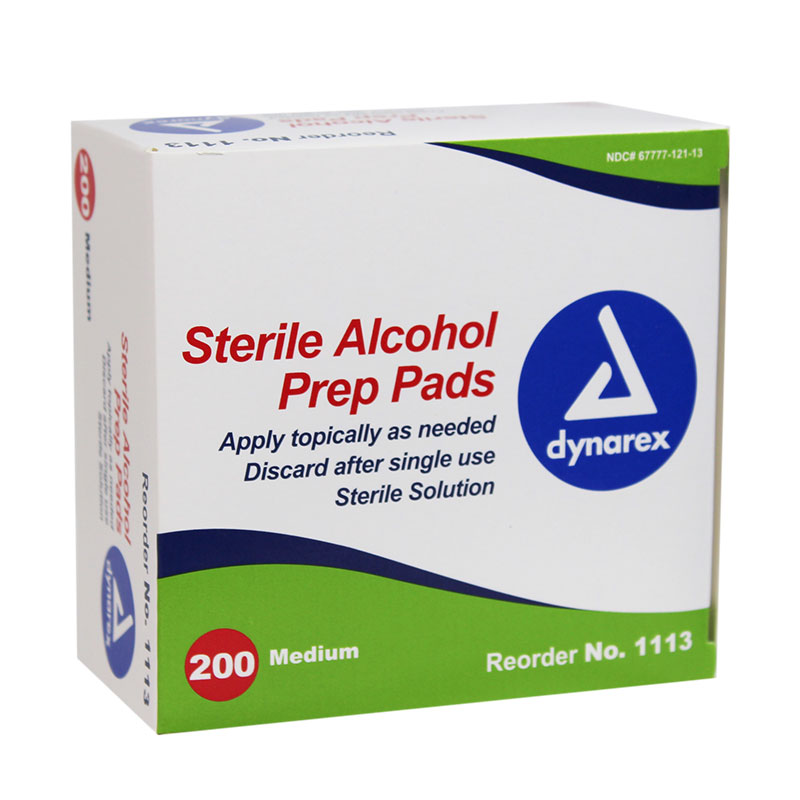 alcohol prep pads use