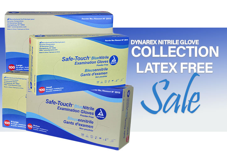 Dynarex Nitrile Glove Collection Sale!